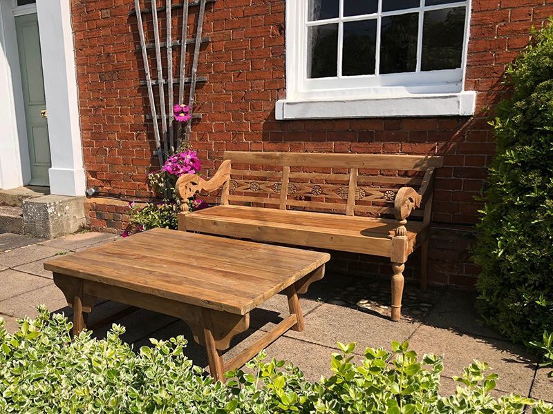 Wholesale Repro Teak Bench