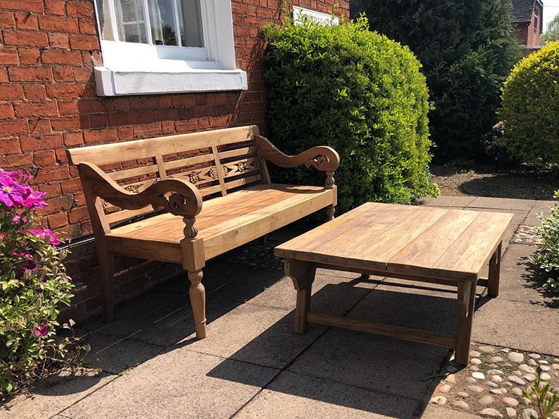 Wholesale Repro Teak Bench