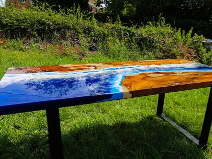 Wholesale Epoxy Resin Table | Beach 