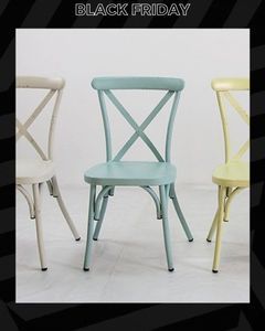 Wholesale Retro Cross Back Dining Chair 