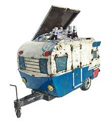 Wholesale Retro Holiday Van Cooler