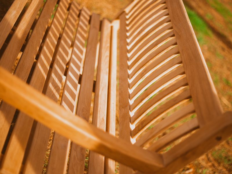 Wholesale Teak Glider Bench 1.3M