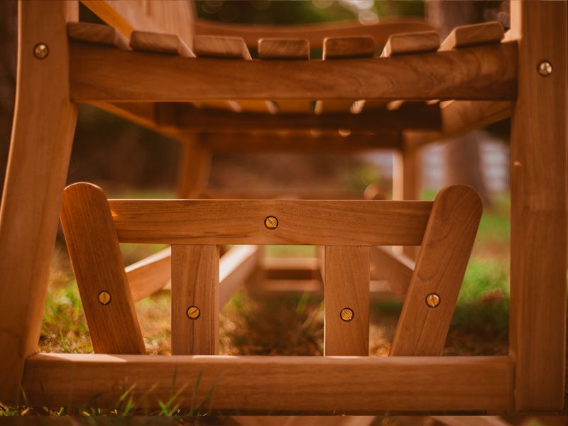 Wholesale Teak Glider Bench 1.5m