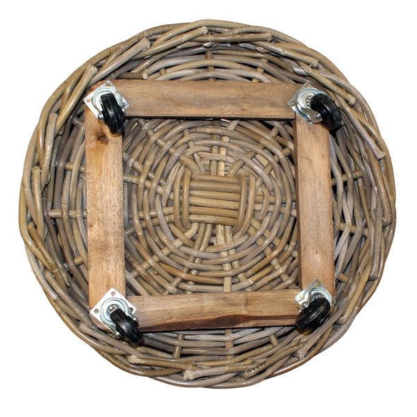 Wholesale Medium Round Wheeled Kubu Basket
