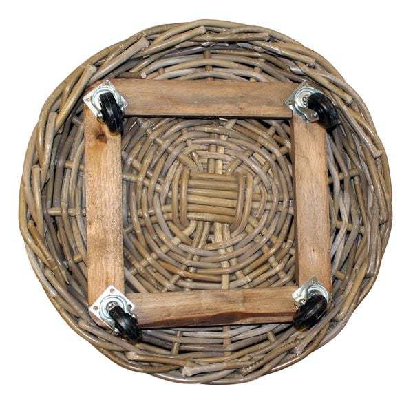 Wholesale Medium Round Wheeled Kubu Basket