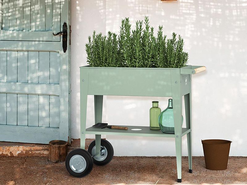 Wholesale Urban Garden Trolley | Sage Green
