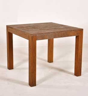 Wholesale Savana 90cm Square Mahogany Table
