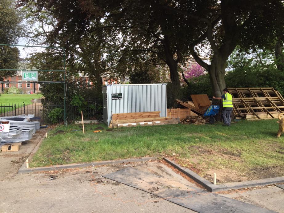 A blank canvas at Chelsea Flower Show 2015
