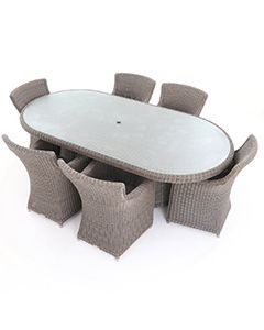 Wholesale Seville Rattan Oval Table