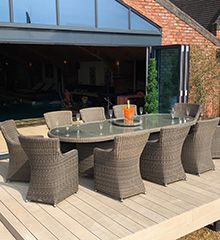 Wholesale Seville Rattan Oval Table