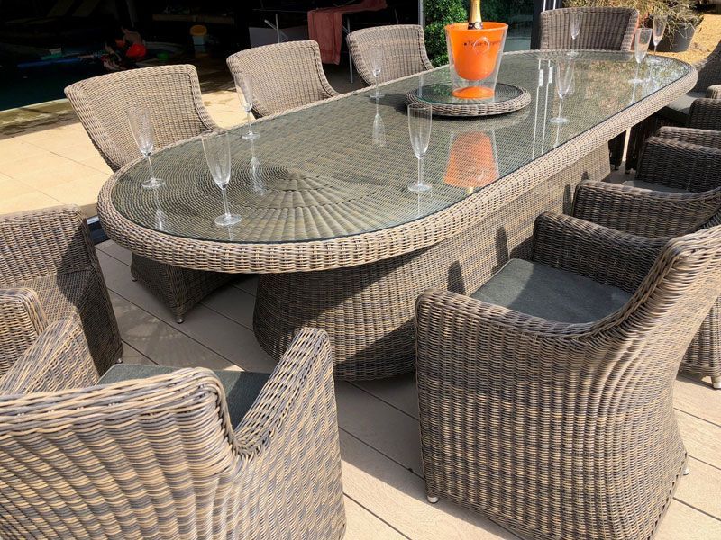 Wholesale Seville Rattan Oval Table