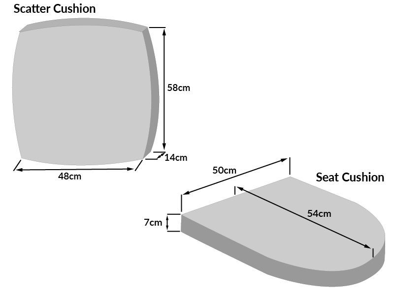Wholesale Seat and Scatter Cushion Set