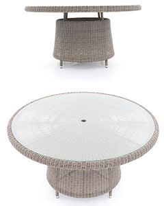 Wholesale Seville Rattan Round Table 