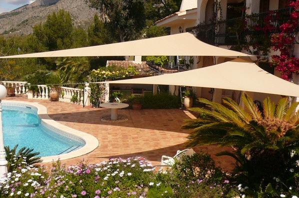 Shade Sails at The Garden Furniture Centre