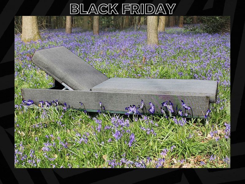 Sicilie Sun Lounger | Anthracite Frame 