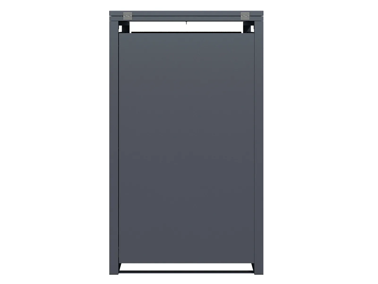  Anthracite Single Solid Panel Wheelie Bin Storage | Pre-Order for Mid-May