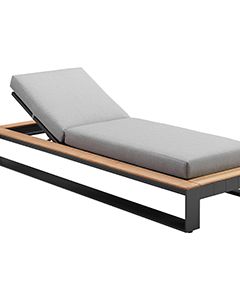 Wholesale Cambusa Sun Lounger | White and Grey 