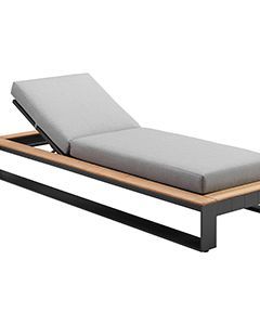 Wholesale Cambusa Sun Lounger | White and Grey 