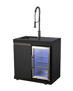 Wholesale Premium Outdoor Kitchen Sink and Fridge Unit | Oasis Range