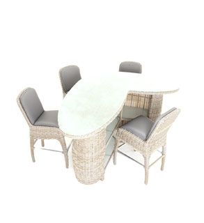 Wholesale Meteor Spa Bar 4 Chair Set