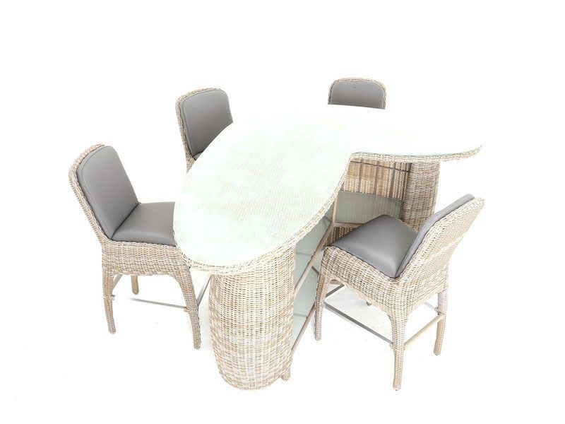 Wholesale Meteor Spa Bar 4 Chair Set
