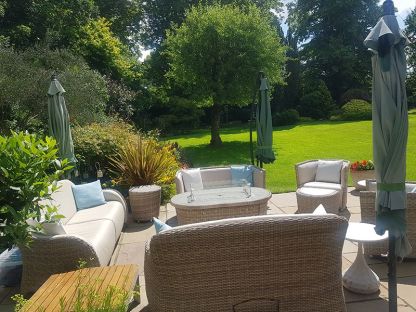 St. Tropez 6 Piece Suite With Firepit 