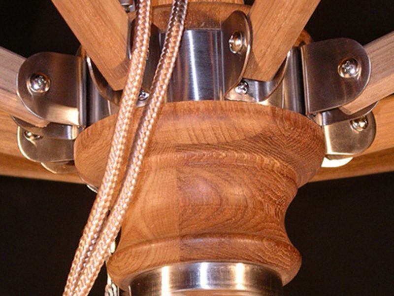 Wholesale Diamond Teak Parasol - 2.5m Diameter