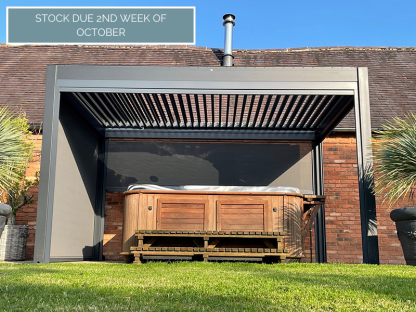 Wholesale Eclipse 3 X 2.5m LED Motorised Pergola 