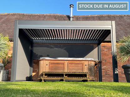 Wholesale Eclipse 3 X 2.5m LED Motorised Pergola 