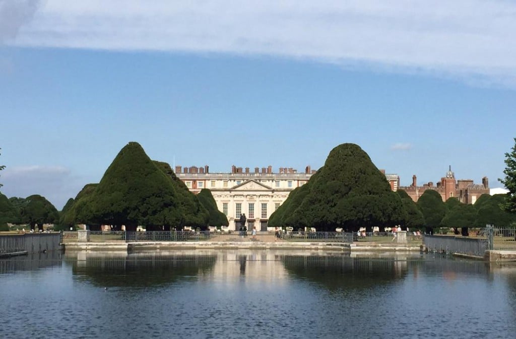 Hampton Court Palace in the sun