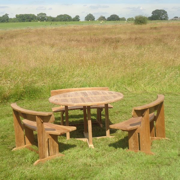 Wholesale Teak Romance Bench Set