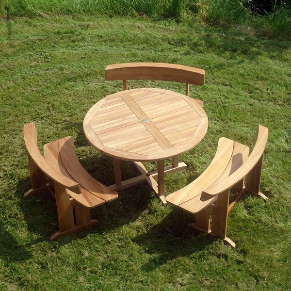 Wholesale Teak Romance Bench Set