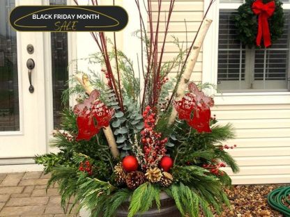 Wholesale Festive Santa Stakes - Set of 10