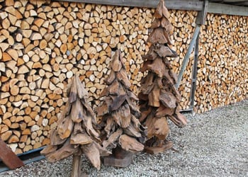 Reclaimed Teak Christmas Trees