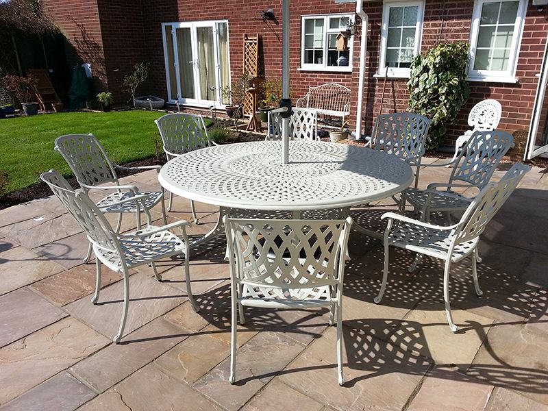 Wholesale Tudor Aluminium Table - 1.8m Diameter
