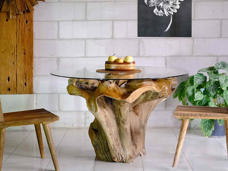 Wholesale Vale Root Dining Table – Kingdom Teak
