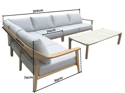 Veluta Curve Corner Unit | FSC® Certified-Garden Furniture Centre-Sofa,Corner Lounge Units,Outdoor Lounging,Outdoor Furniture-{collection_title}