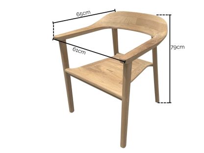 Wholesale Veluta Curve Stacking Dining Chair | FSC® Certified | Pre-Order