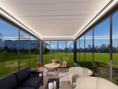 Apollo Bioclimatic 5M x 3.5M Retractable Roof Pergola 