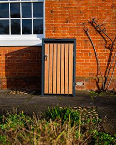 Wholesale Galvanized Steel Wheelie Bin Cover | Single