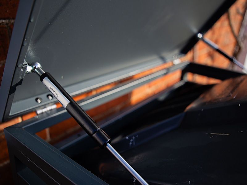 Wholesale Galvanized Steel Wheelie Bin Cover | Single