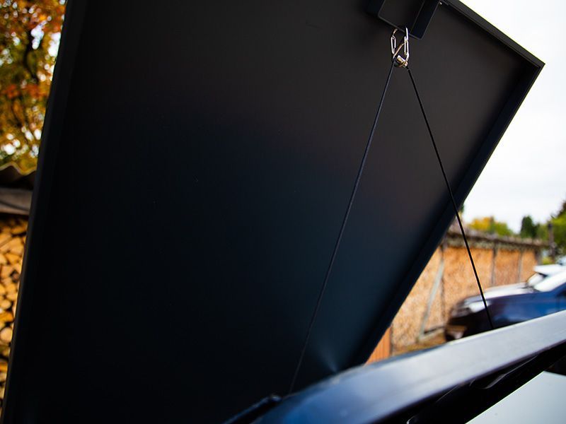 Wholesale Galvanized Steel Wheelie Bin Cover | Double