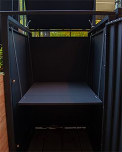 Wholesale Galvanised Steel Wheelie Bin Shelf