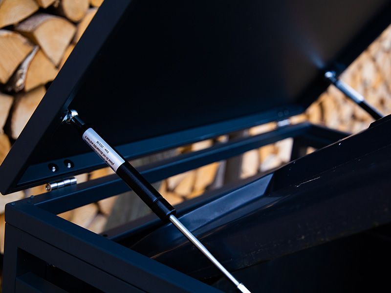 Wholesale Galvanized Steel Wheelie Bin Cover | Single