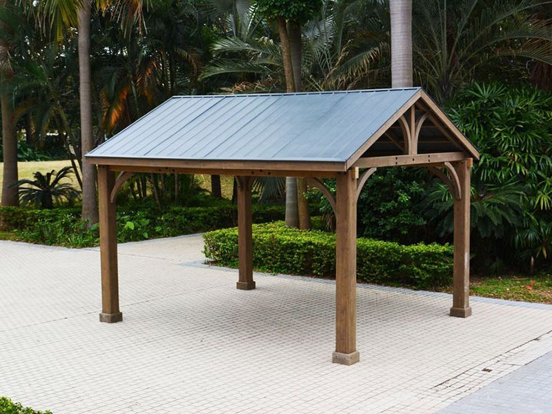 Wholesale Cedar Gazebo 4.2m x 3.6m | FSC Certified
