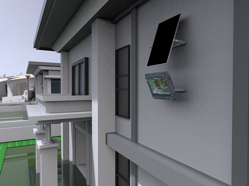 RGB Solar Floodlight | KS