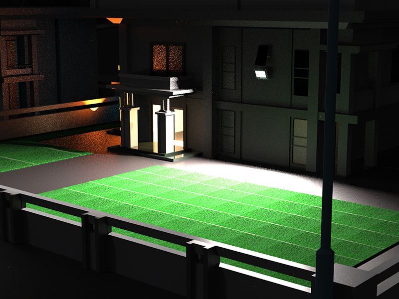 RGB Solar Floodlight | KS