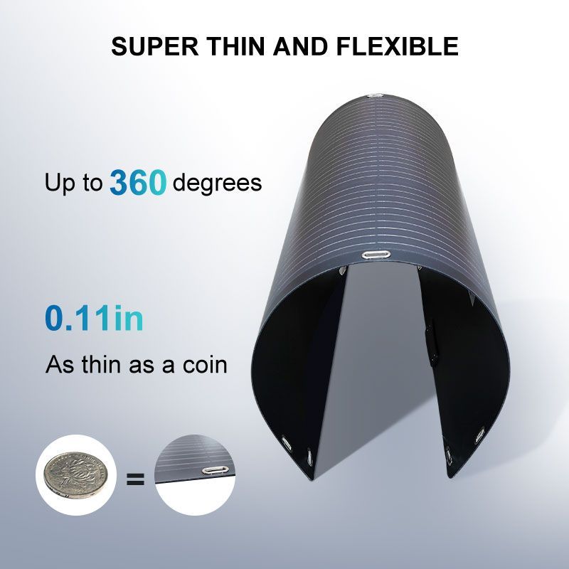 Flexible Solar Panel 100W | KS