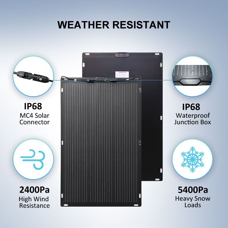 Flexible Solar Panel 100W | KS