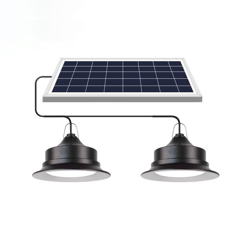 Solar Double Gazebo Pendant Light